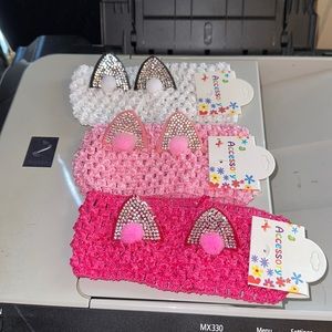 Kids head bands w ears